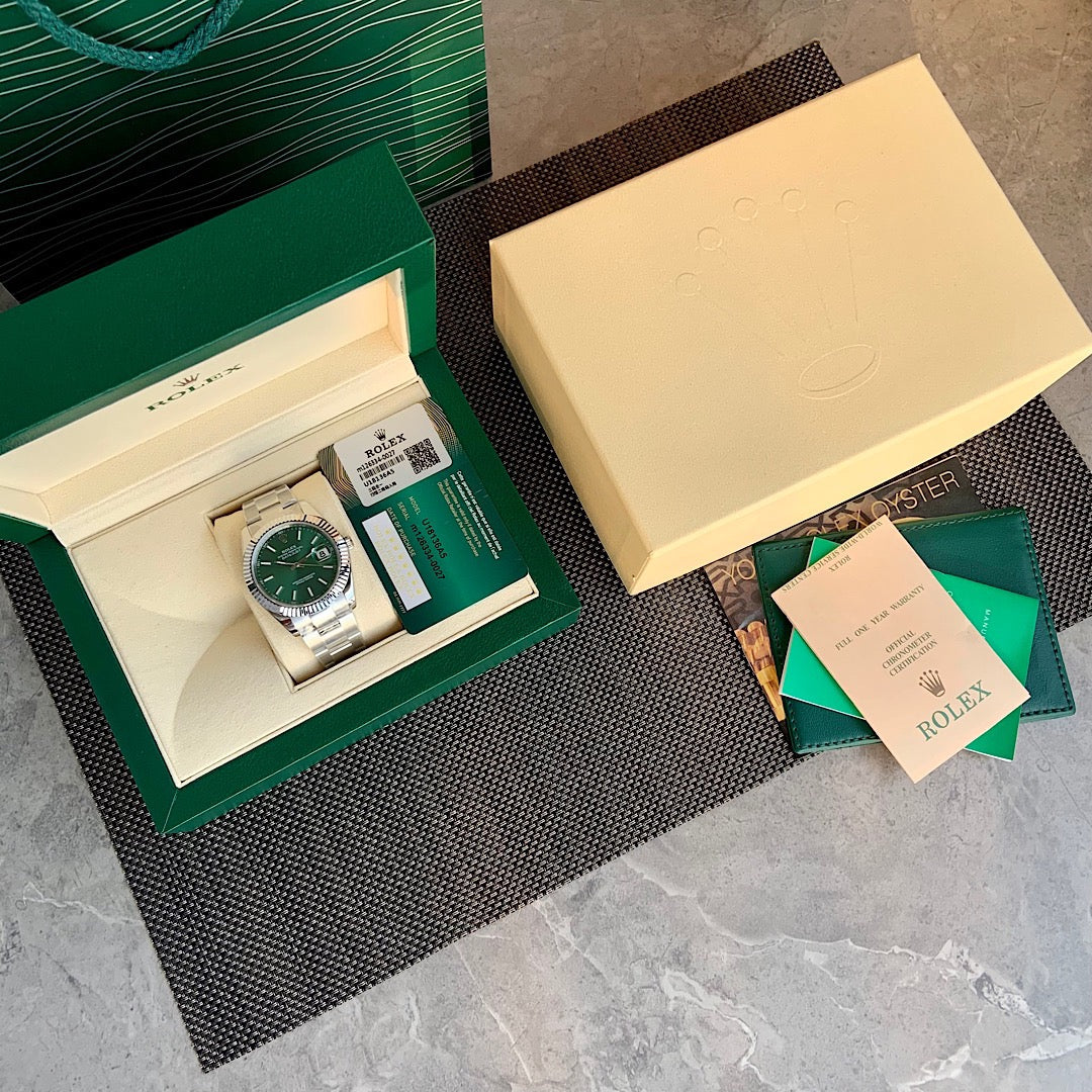 Rolex Datejust Green 41mm