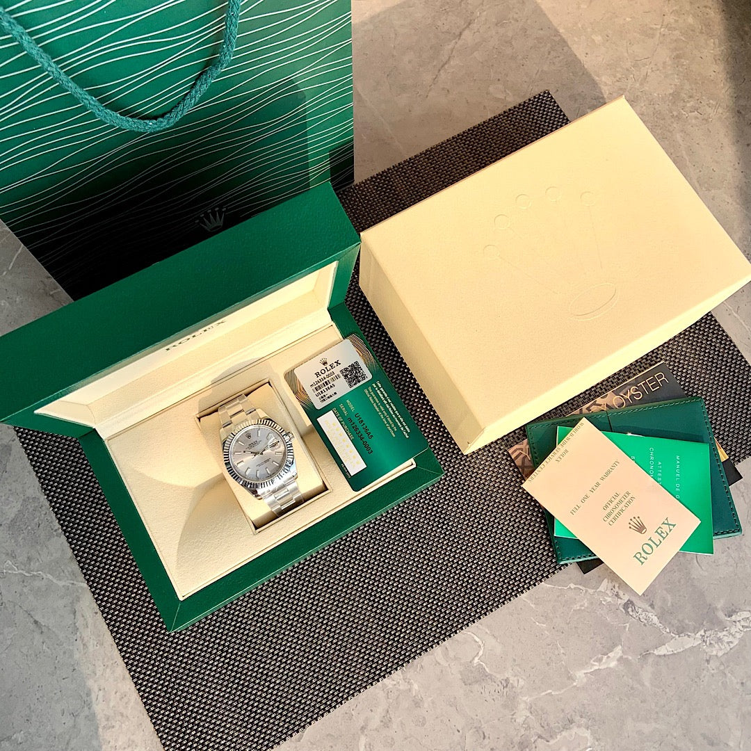 Rolex Datejust White 41mm