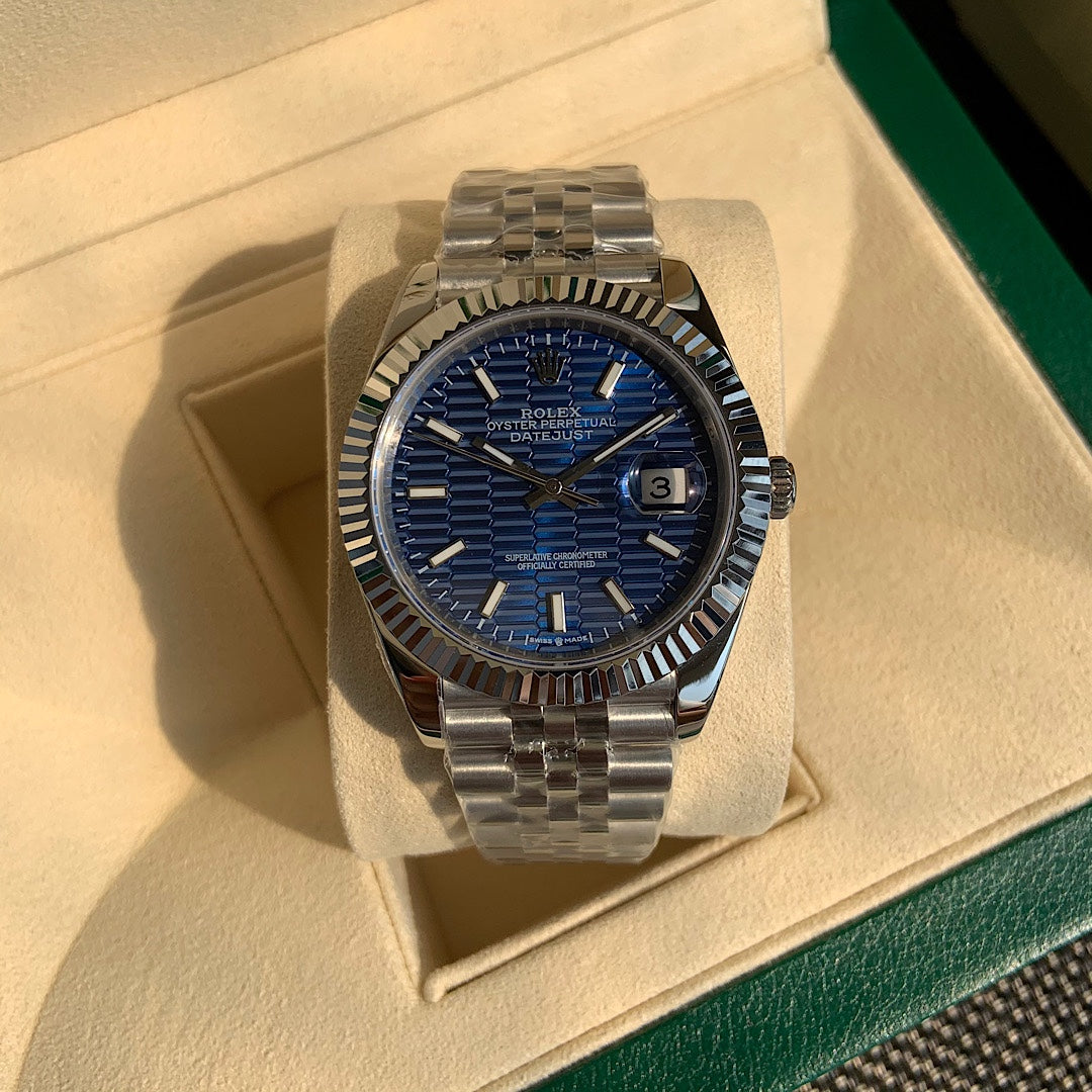 Rolex Datejust Blue 41mm