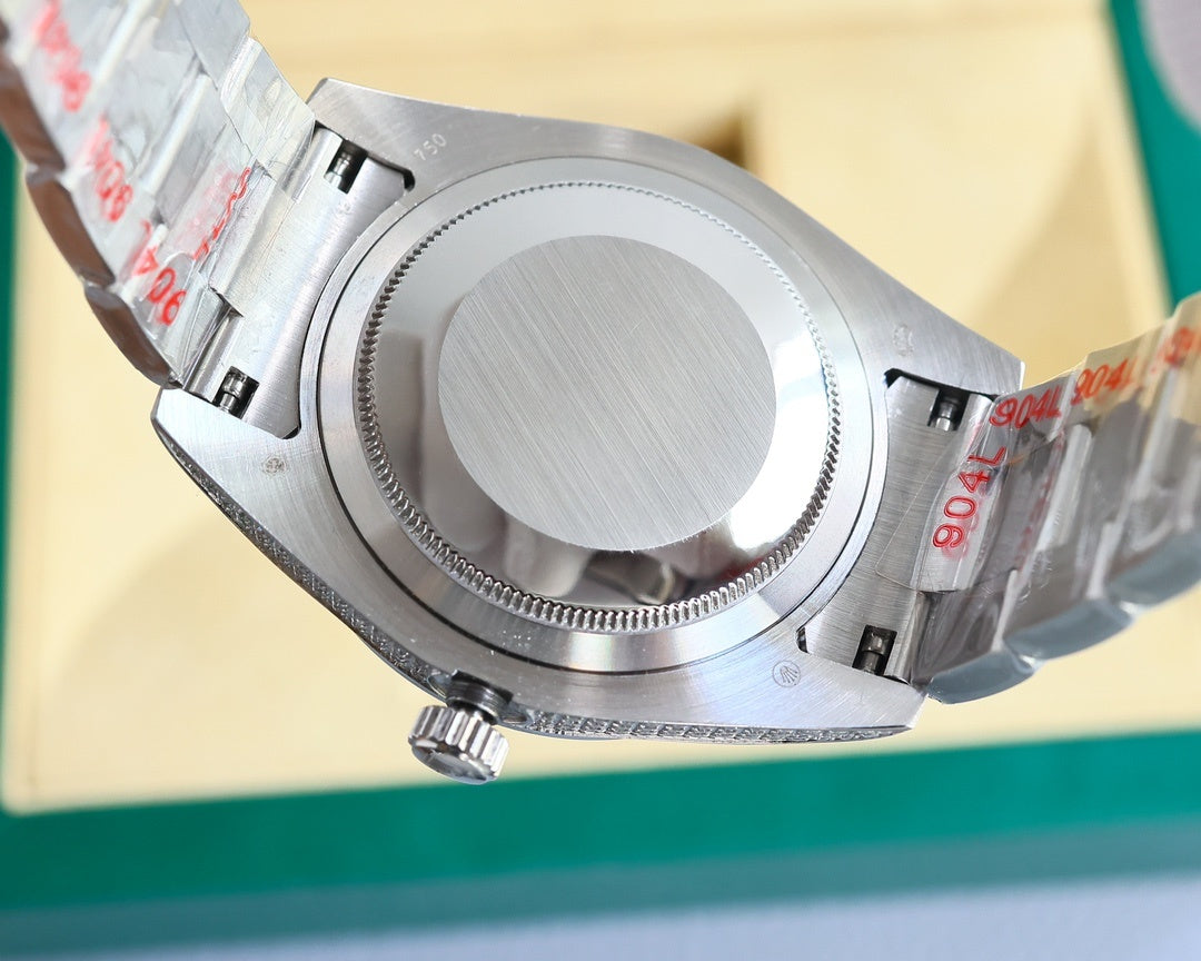 Rolex Datejust Silver (Rainbow)