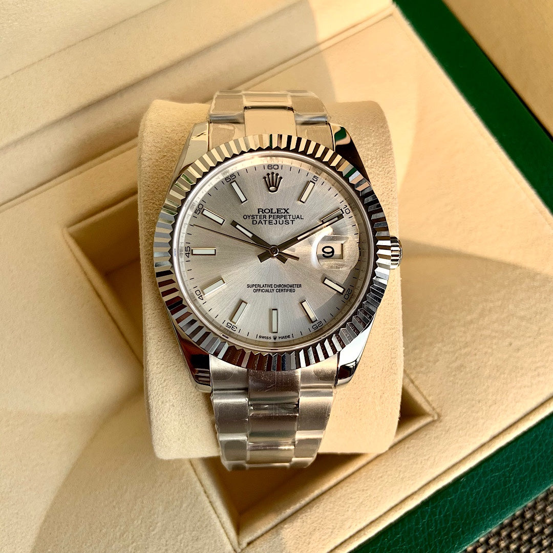 Rolex Datejust White 41mm